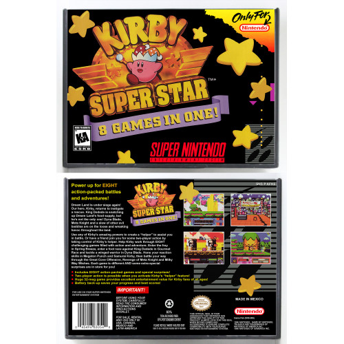 Kirby Super Star: 8 Games in One